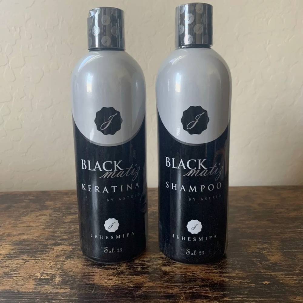 Jehesmipa black matiz shampoo and keratina